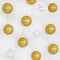 Gold Metallic Mini Latex Balloons - 5