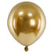 Gold Metallic Mini Latex Balloons - 5