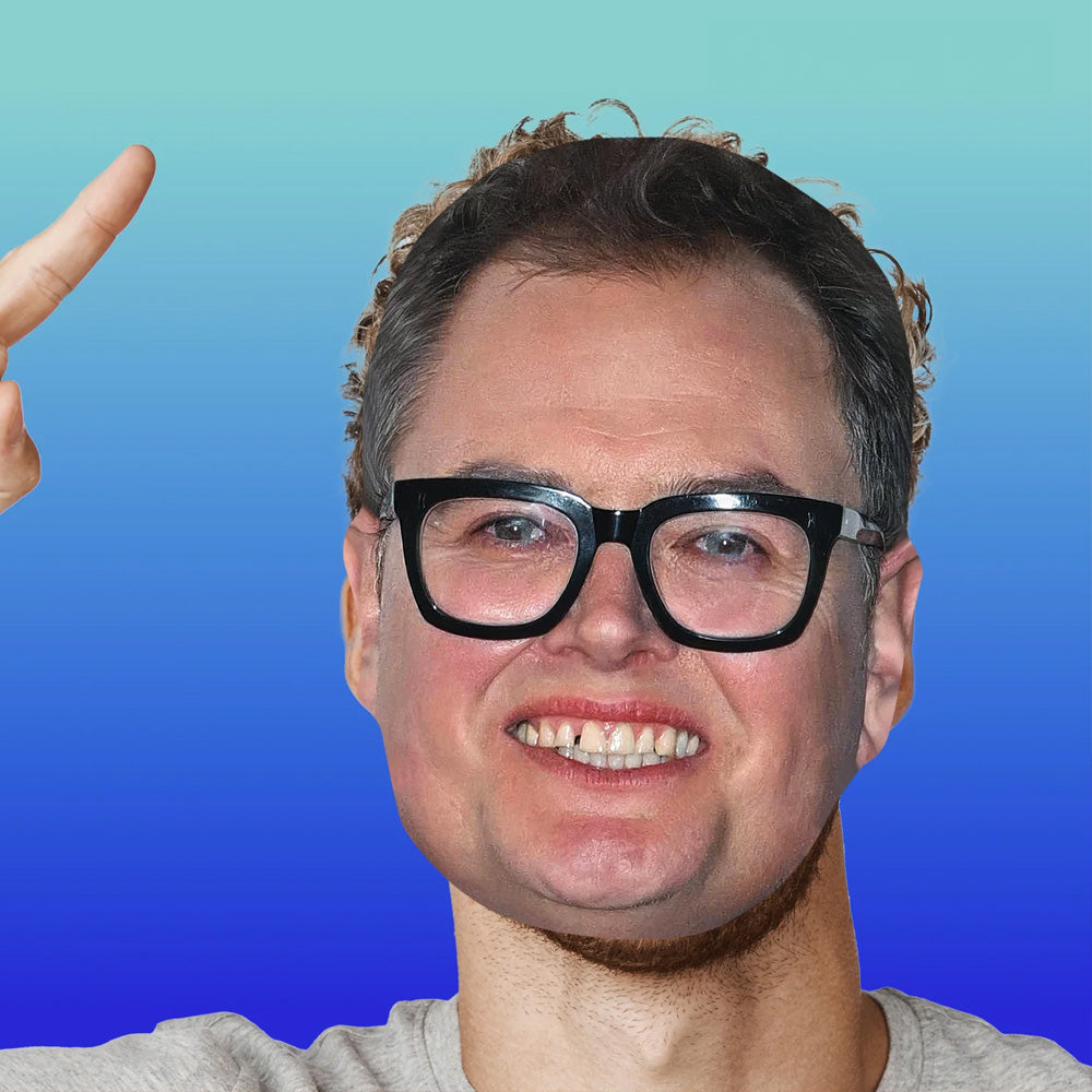 Alan Carr Card Mask