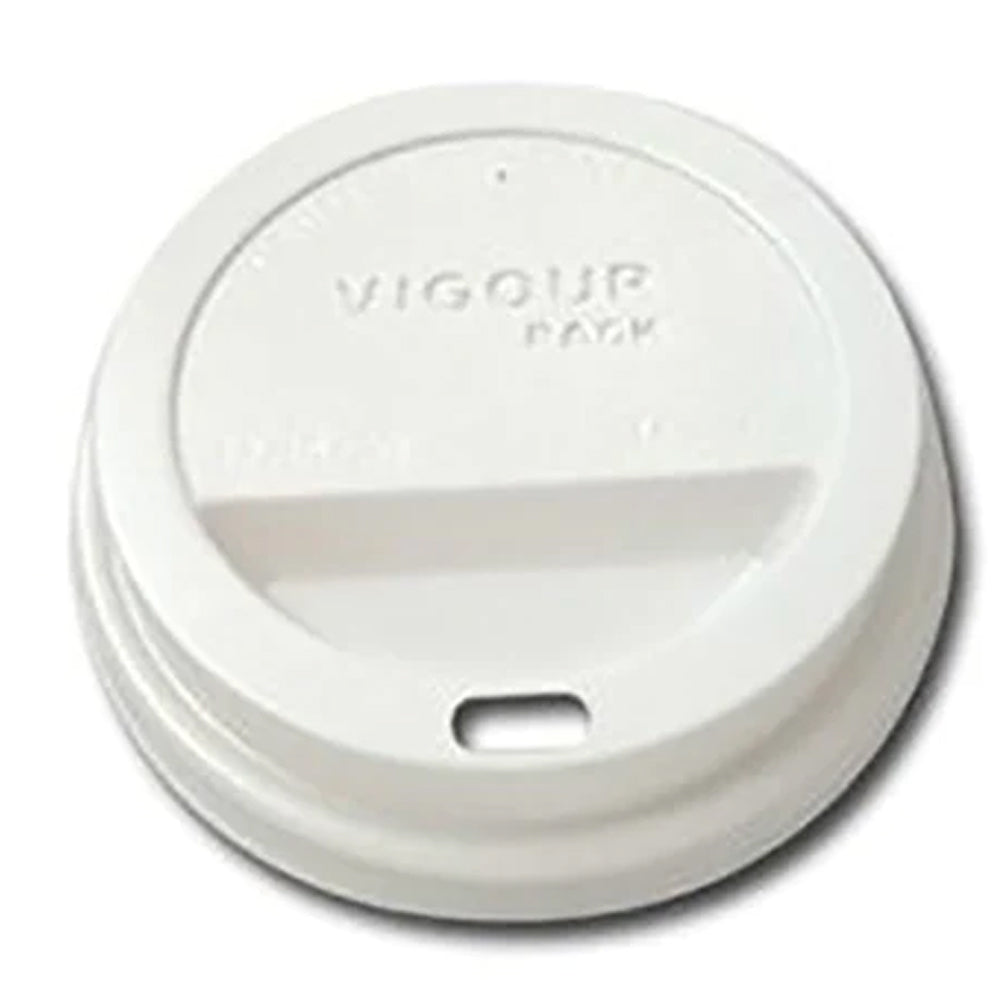 White Hot Cup Lid - Recycleable - 10-16oz - Each
