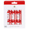 Candy Bow Christmas Saucer Crackers - 8 Pack