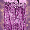 Purple Foil Door Curtain -  2.5m x 90cm