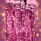 Dark Pink Foil Curtain - 2.5m x 90xm