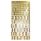 Gold Metallic Square Party Curtain Backdrop - 1m x 2m