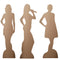 Mini Taylor Desktop Card Cutout Decorations - Pack of 3 - 31cm