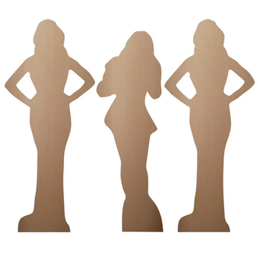 Mini Sabrina Carpenter Desktop Card Cutout Decorations - Pack of 3 - 30cm