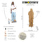 CS1281 Burna Boy  Cardboard Cutout Height 188cm