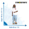 CS1281 Burna Boy  Cardboard Cutout Height 188cm