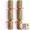 Christmas Crackers Eco-Friendly Holly Kraft - 10