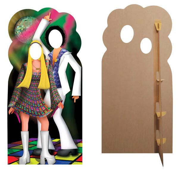 Disco Couple Stand-In - 1.9m
