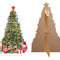 Christmas Tree Cardboard Cutout - 88cm