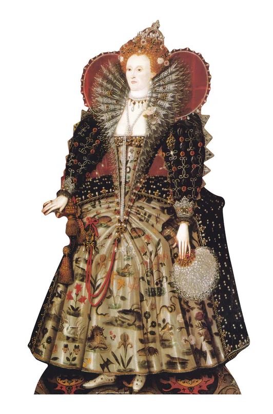 Queen Elizabeth I Cardboard Cutout - 1.6m