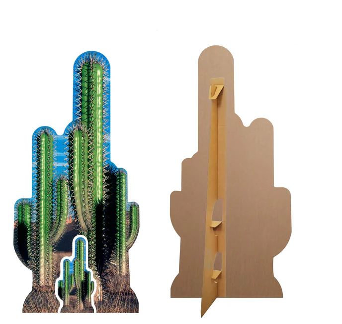 Cactus Group Cardboard Cutout - 1.52m