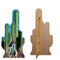 Cactus Group Cardboard Cutout - 1.52m