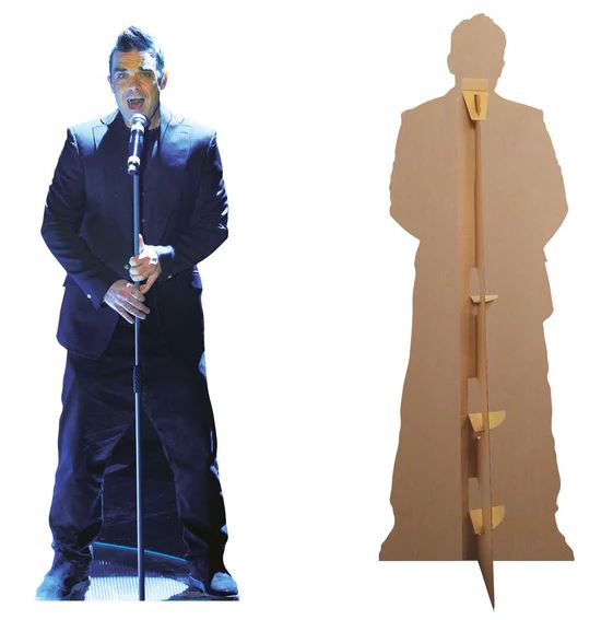 Robbie Williams Lifesize Cardboard Cutout - 1.84m