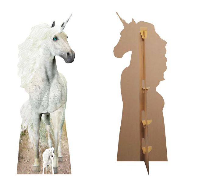 Unicorn Cardboard Cutout - 1.85m