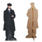 Peaky Style 1920's Gangster Smoking Cardboard Cutout - 1.85m
