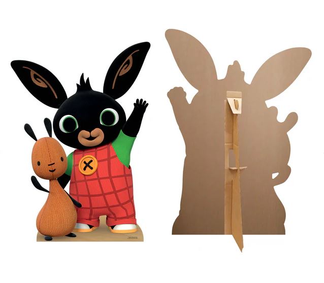 Bing and Flop Cardboard Cutout - 95cm