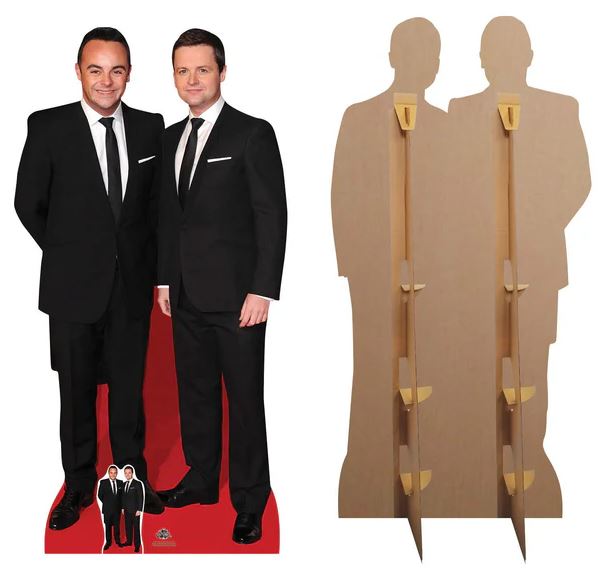 Ant & Dec Cardboard Cutout - 1.72m