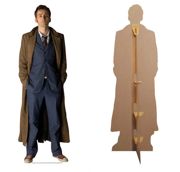 The Tenth Doctor - Doctor Who Lifesize Cardboard Cutout - 1.85m