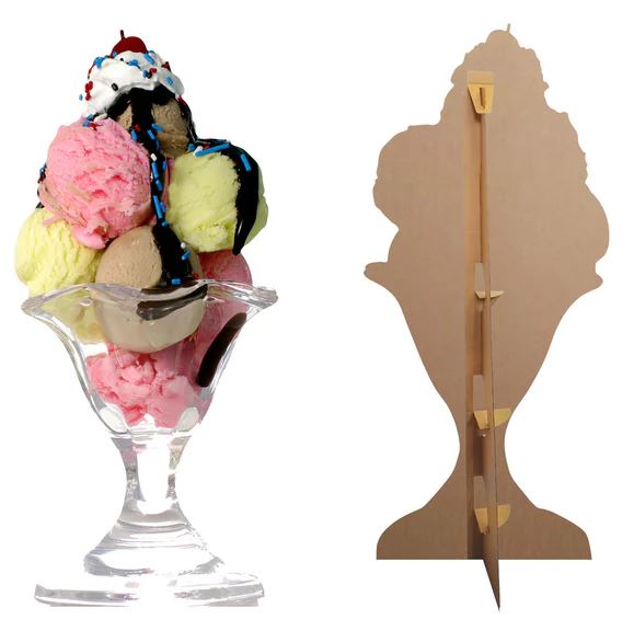 Ice Cream Cardboard Cutout - 1.8m