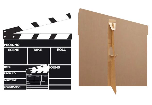 Film Clapperboard Cardboard Cutout - 84cm