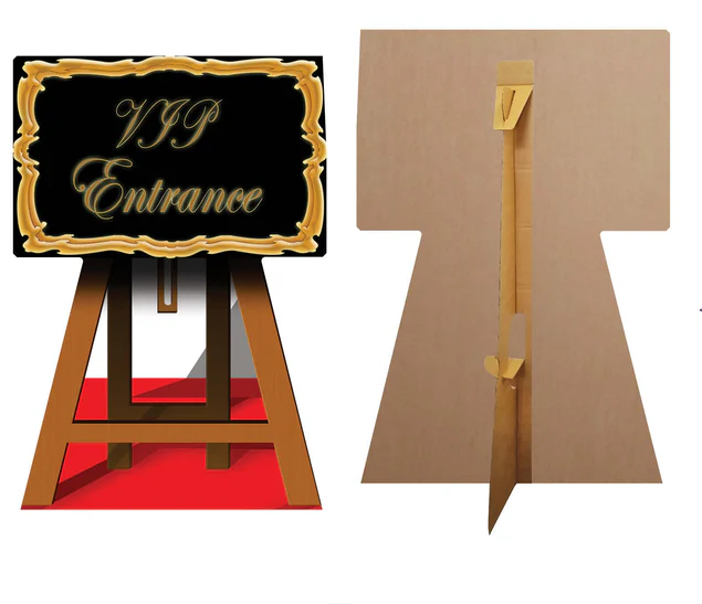 VIP Sign Cardboard Cutout - 1.16m