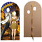Black and Gold Secret Agent Stand-In Cardboard Cutout - 1.93m
