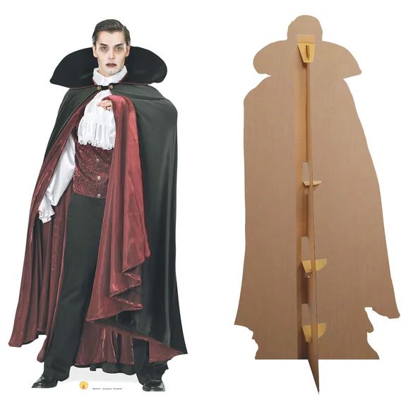 Vampire Lifesize Cardboard Cutout - 1.86m