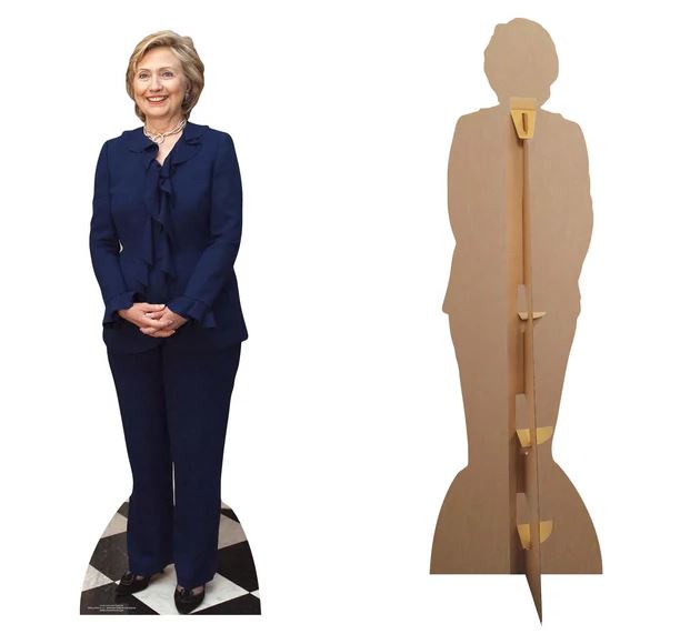 Hillary Clinton Cardboard Cutout - 1.83m