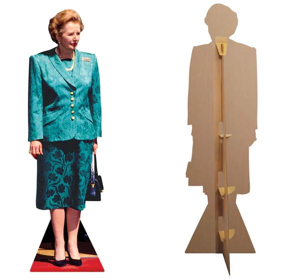 Margaret Thatcher Lifesize Cardboard Cutout - 1.74m