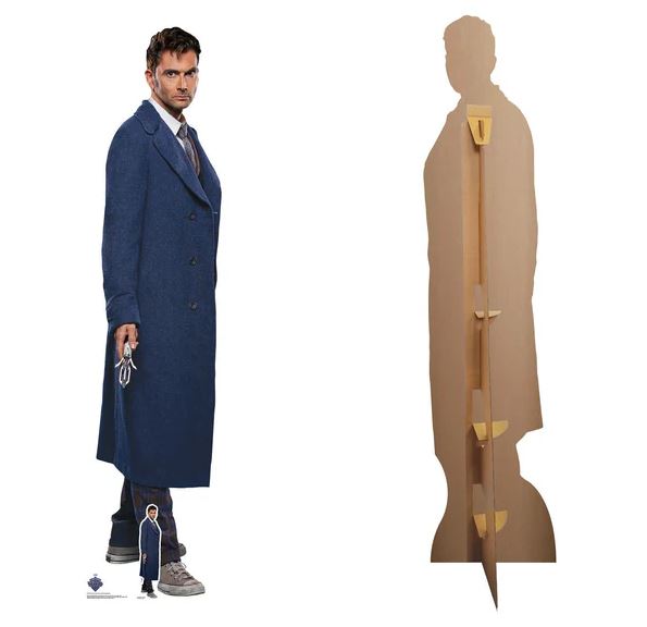 The 14th Doctor David Tennant - Doctor Who Lifesize Cardboard Cutout - 1.86m