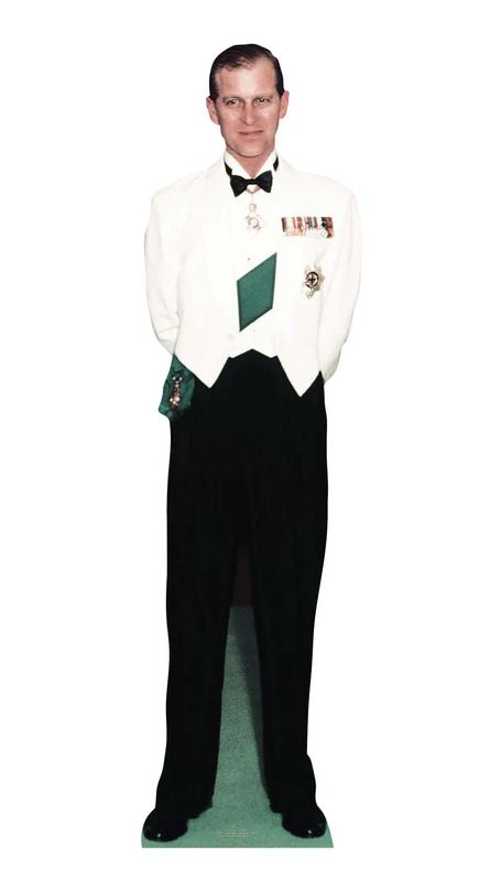 Prince Philip Duke of Edinburgh in 1956 Lifesize Cardboard Cutout - 1.8m