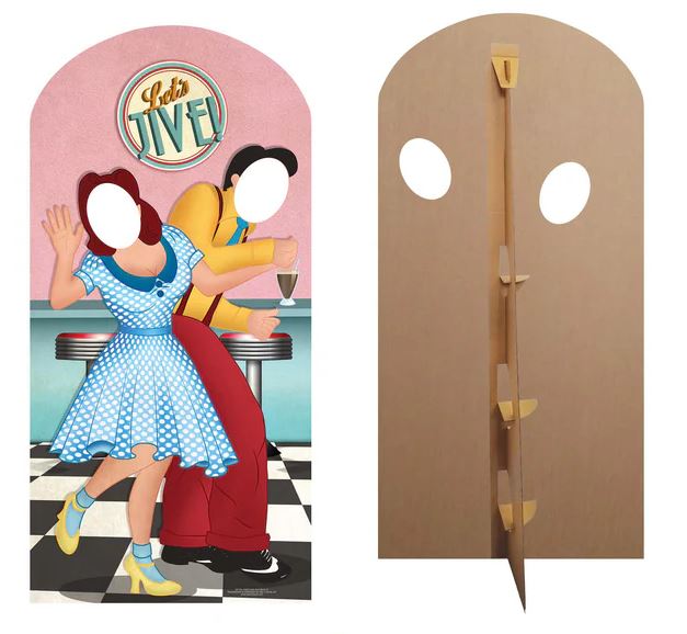 1950's "Let's Jive!" Stand-In - 1.92m