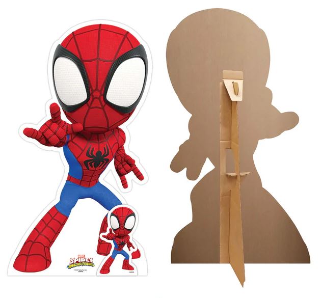 Spidey Lifesize Cardboard Cutout With FREE Mini Table Cutout - 90cm