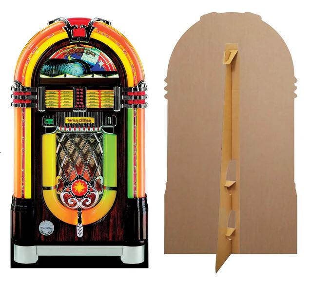 Jukebox Cardboard Cutout - 1.6m
