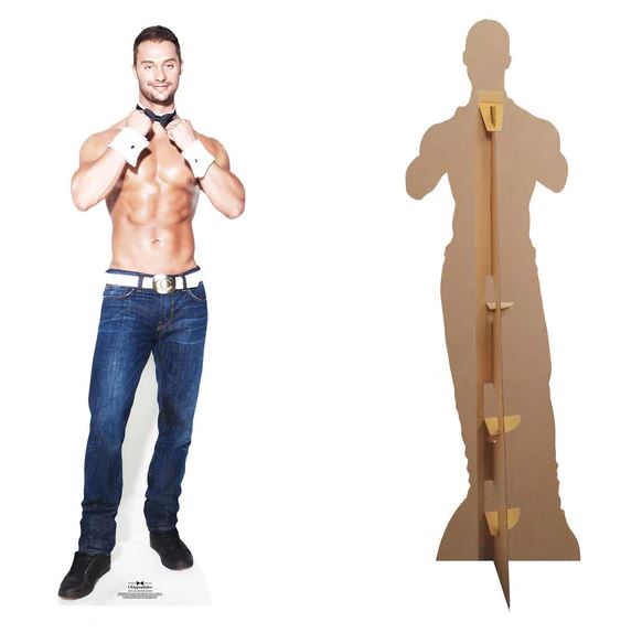 Chippendales James Davis Cuff & Collar Lifesize Cardboard Cutout - 1.89m