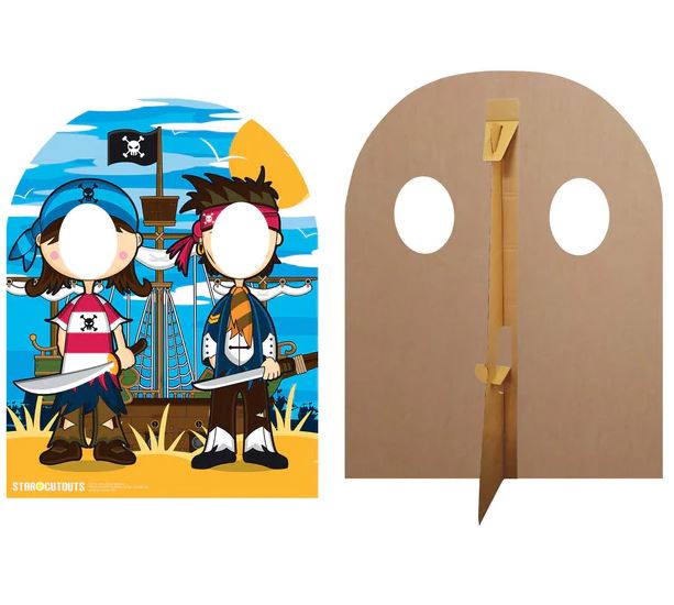 Child-Sized Pirate Friends Stand-In - 1.2m