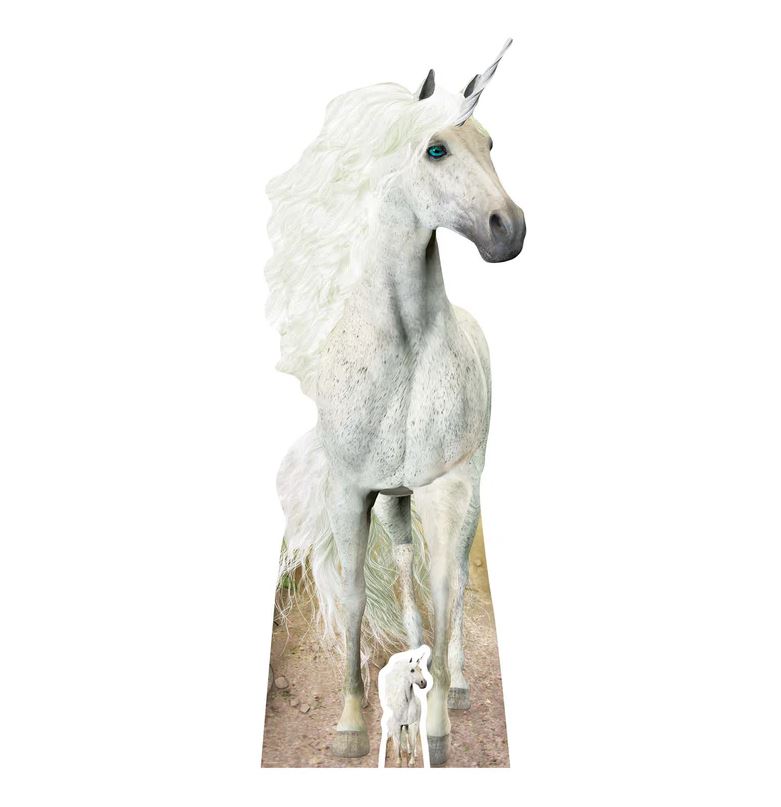 Unicorn Cardboard Cutout - 1.85m