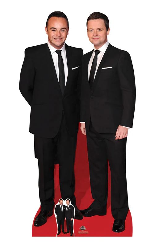 Ant & Dec Cardboard Cutout - 1.72m