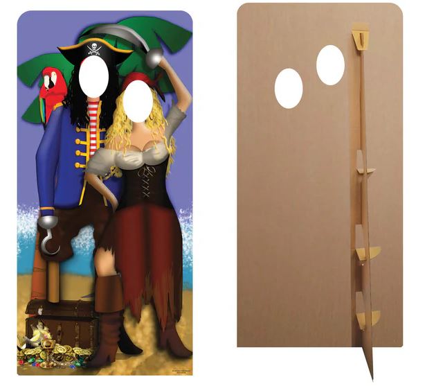 Pirate Couple Stand-In - 1.86m
