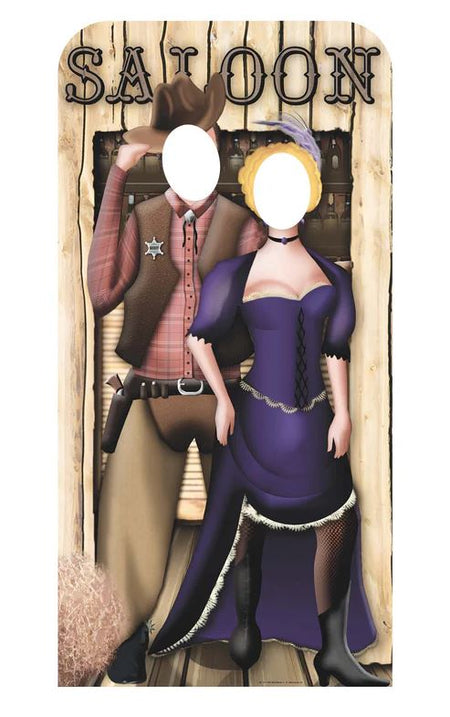 Wild West Couple Stand In - 1.86m