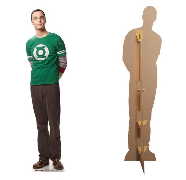 Dr. Sheldon Cooper Lifesize Cardboard Cutout - 1.85m
