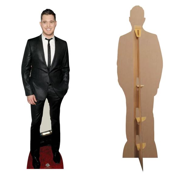 Michael Bublé Lifesize Cardboard Cutout - 1.74m