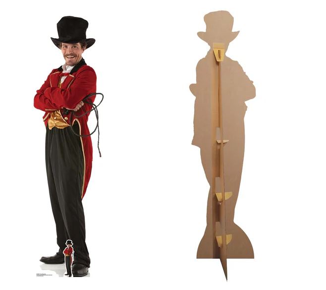 Circus Ring Master Cardboard Cutout - 1.93m