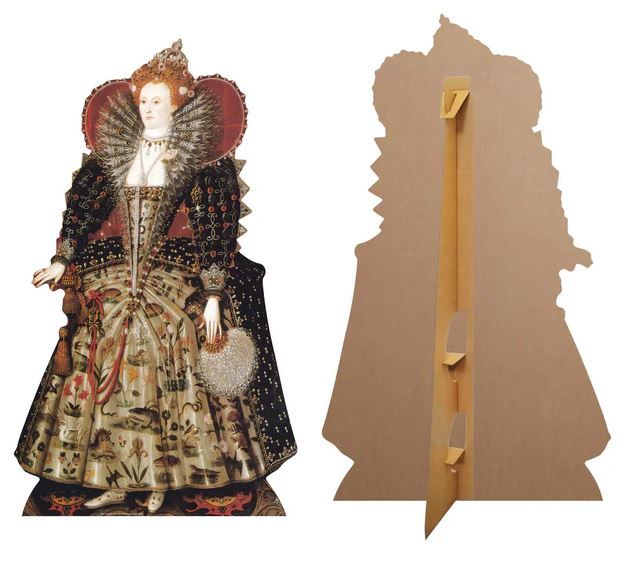 Queen Elizabeth I Cardboard Cutout - 1.6m