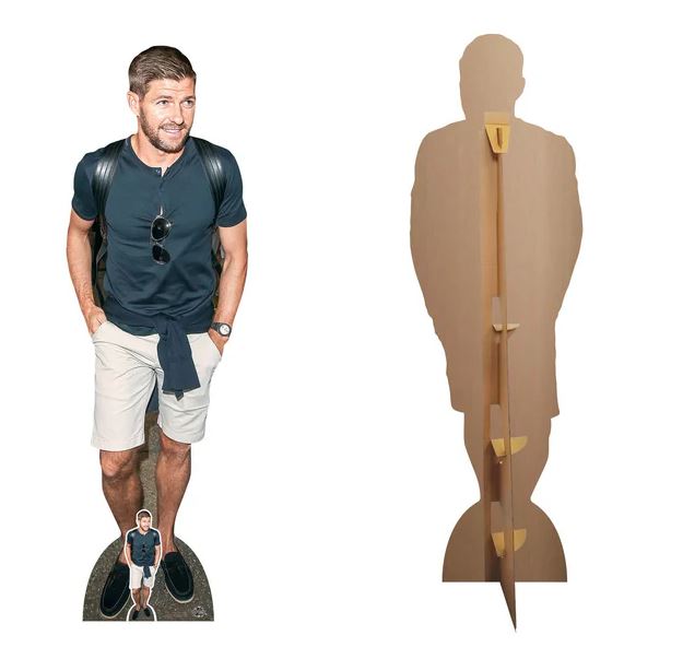 Steven Gerrard Lifesize Cardboard Cutout - 1.84m