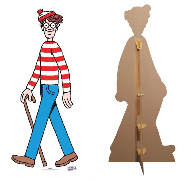 Where's Wally Cardboard Cutout - 1.81m