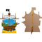 Pirate Ship Cardboard Cutout - 1.2m