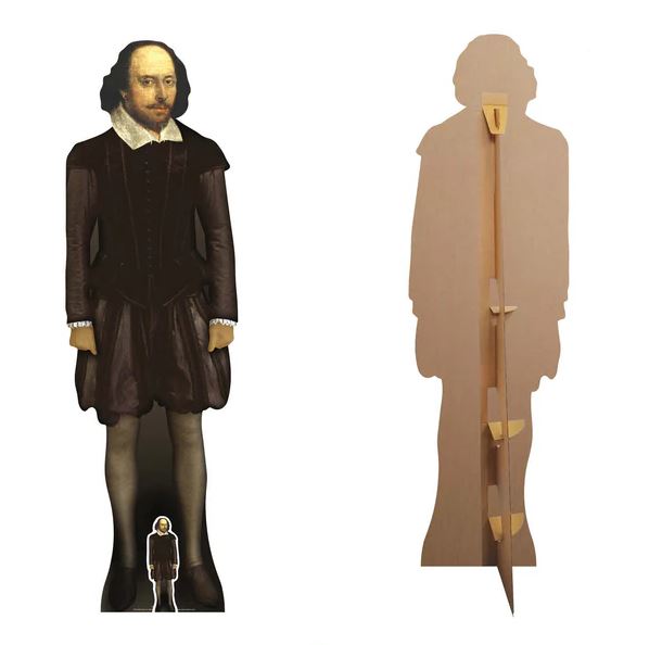 William Shakespeare Cardboard Cutout - 1.71m
